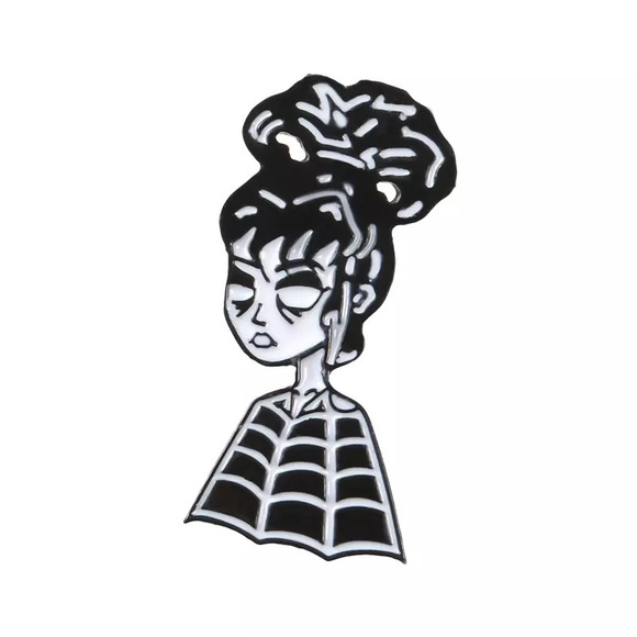 Beetlejuice Lydia Deetz Enamel Pin - Picture 2 of 4